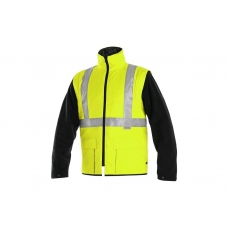 Men's reflective jacket LONDON, 5in1, yellow-blue