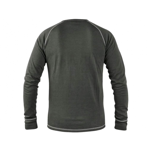 Men's functional T-shirt ACTIVE, long. sleeve, grey