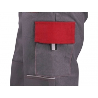 Waist trousers CXS LUXY JOSEF, men, grey-red