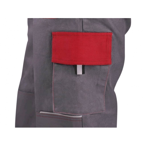 Waist trousers CXS LUXY JOSEF, men, grey-red
