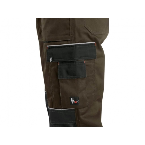 Waist trousers CXS ORION TEODOR, men, brown-black