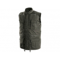 Men's winter vest OHIO, green