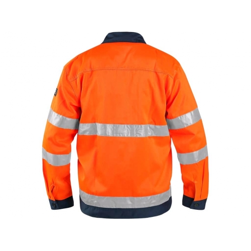 CXS NORWICH, men's warning jacket, orange-blue