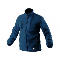 Men's fleece jacket OTAWA, dark blue