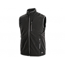 Men's softshell vest TOPEKA, black