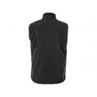Pánska softshell vesta TOPEKA, čierna