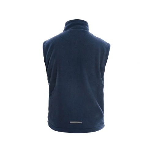 Men's fleece vest UTAH, dark blue