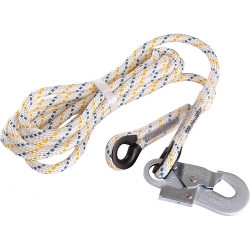 Auxiliary rope LP 100 with carabiner