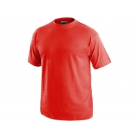 Tričko CXS DANIEL, krátky rukáv, červené