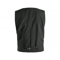 Pánska vesta pre čašníkov, čierna