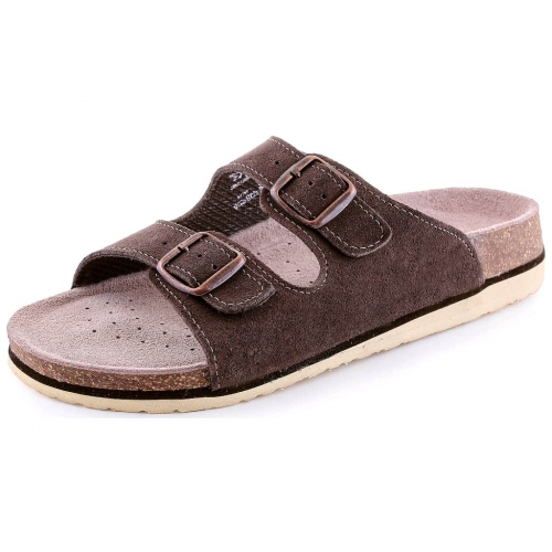 Shoes CXS CORK ZETA, women's, without strap, brown