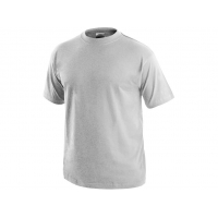 T-shirt CXS DANIEL, short sleeves, light grey
