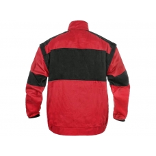 Blúza CXS LUXY EDA, predĺžená, pánska, červeno-čierna