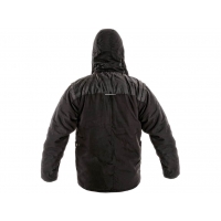 Men's winter jacket GEORGIA, black, sizing.