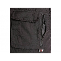 Men's winter jacket GEORGIA, black, sizing.