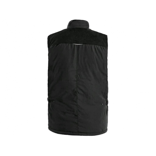 Men's winter vest OHIO, black, sizing.