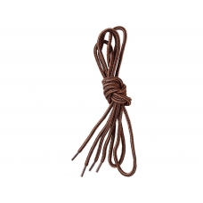 Shoelaces, round, brown