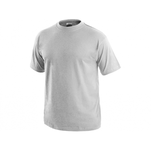 T-shirt CXS DANIEL, short sleeves, light grey