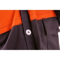 CXS MOFOS Welding Blouse, men's, grey-orange