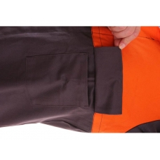 Blúza CXS MOFOS, zváračská, pánska, šedo-oranžová