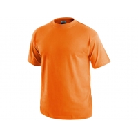Tričko CXS DANIEL, krátky rukáv, oranžové