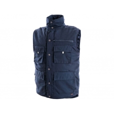 Men's winter waistcoat DENVER, blue
