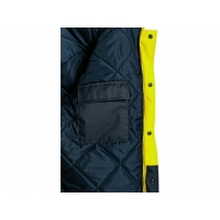 Bunda CXS OXFORD, výstražná, žlto-modrá