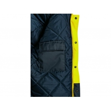 Bunda CXS OXFORD, výstražná, žlto-modrá