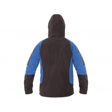 Men's softshell jacket CXS SACRAMENTO, grey-blue