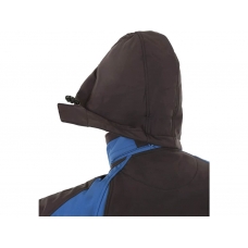 Men's softshell jacket CXS SACRAMENTO, grey-blue