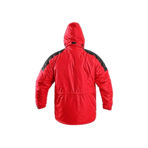 Pánska zimná bunda FREMONT, červeno-čierna