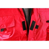 Men's winter jacket FREMONT, red-black