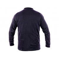 Men's long-sleeved T-shirt PETR, dark blue