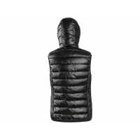 Women's winter vest OMAK, black and pink