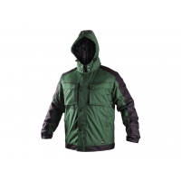 CXS IRVINE jacket, winter, men's, green-black