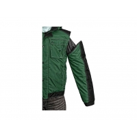 CXS IRVINE jacket, winter, men's, green-black