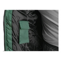CXS IRVINE jacket, winter, men's, green-black