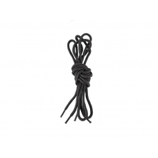 Shoelaces, round, 90 cm, black