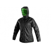Women's winter jacket KENOVA, black-green