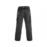 Waist trousers CXS SIRIUS NIKOLAS, winter, men, grey-green