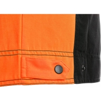 Blouse CXS SIRIUS BRIGHTON, black-orange