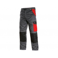 CXS PHOENIX CEFEUS trousers, grey-red