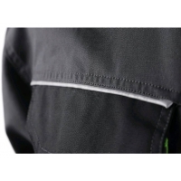 CXS SIRIUS LUCIUS blouse, extended, men's, grey-green