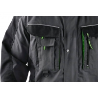 CXS SIRIUS LUCIUS blouse, extended, men's, grey-green