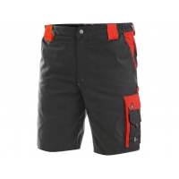 Shorts CXS SIRIUS BRIGHTON, men, grey-red