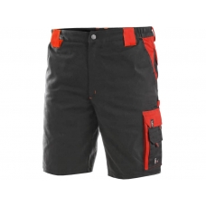 Shorts CXS SIRIUS BRIGHTON, men, grey-red