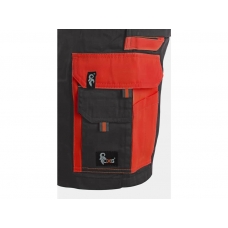 Shorts CXS SIRIUS BRIGHTON, men, grey-red