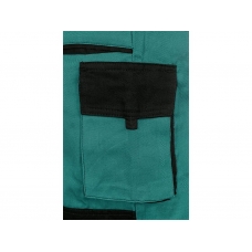 Nohavice do pása CXS LUXY JAKUB, zimné, pánske, zeleno-čierne