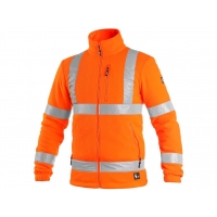 PRESTON jacket, warning, orange
