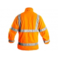 PRESTON jacket, warning, orange